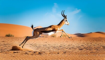 antelope in the desert