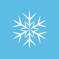 Snowflake set. On isolated background. Snowflake collection. Christmas icon. Frost. Vector illustration