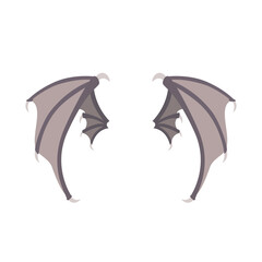 scary dragon wing illustration