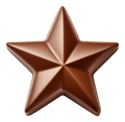 PNG Chocolate dessert food star.