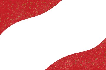 赤グリッター　背景イラスト