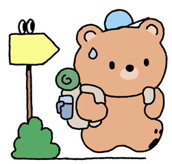 곰돌이 배낭여행