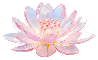 Fototapeta premium PNG Water lily blossom flower petal.