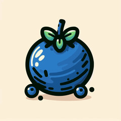illustration of a berry