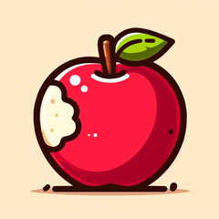 apple and worm