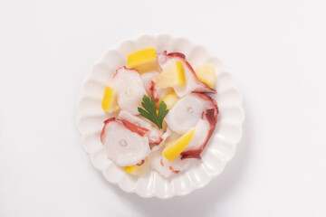 タコの塩レモン