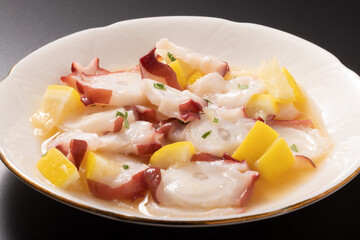 タコの塩レモン