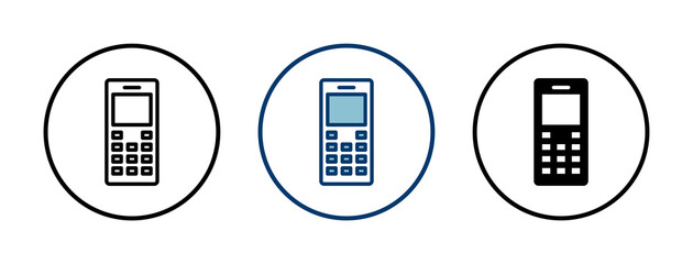 Phone icon vector isolated on white background. Phone vector icon. Mobile phone. Telephone icon. Cellphone