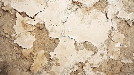 Textured Cracked Wall Surface Background