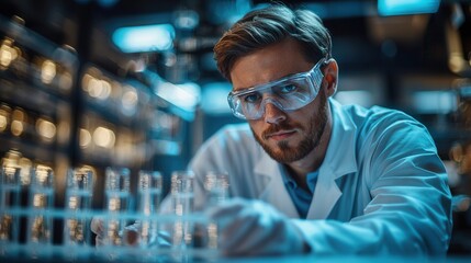 Research Scientist Working in Laboratory Environment