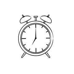 目覚まし時計のイラスト04