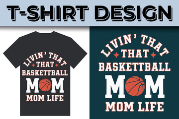 Basketball sport university league championship illustration t-shirt design 