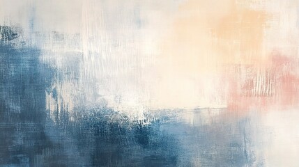 Obraz premium Abstract Landscape with Soft Colors and Textures