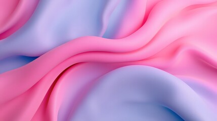 Obraz premium Abstract Pink and Blue Fabric Drape Texture Background