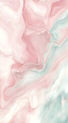A gentle blend of pastel colors in a marble texture, featuring soft swirls and a calming appearance