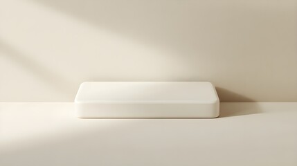 A sleek modern product displayed against a light solid color background, emphasizing its features and details