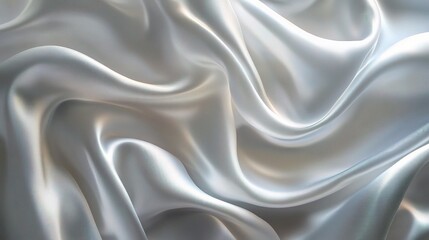 Obraz premium Soft Satin Fabric in Elegant Flowing Design
