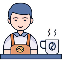 Barista Sticker