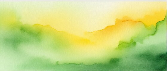 Fototapeta premium Abstract Watercolor Landscape