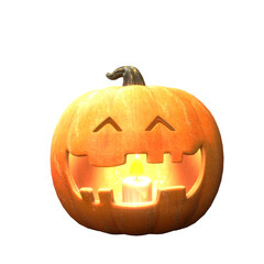Grinning Jack-o'-Lantern
