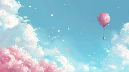 Fototapeta premium Gorgeous and Adorable Background Design: A Delightful Visual Treat. Admire the Charm and Creativity.