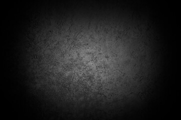 Old wall texture smeared engine oil cement dark black gray  background abstract grey color design are light with white gradient background.