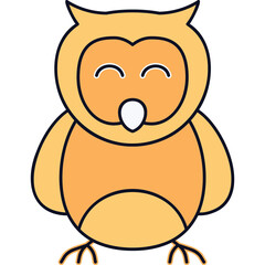Owl Sticker