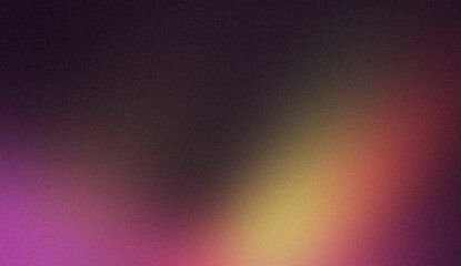 Elegant magenta red orange dark colors grainy gradient backdrop design, black, bright, shiny, rough, noisy multicolor gradient web banner, website header, poster.