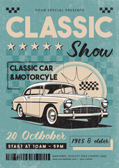 Classic Car Show Flyer