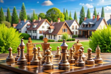 Strategic Management in Chess: Building Models and Houses for Competition Success in Leadership Play