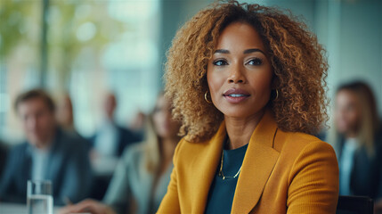 African American Business woman portrait