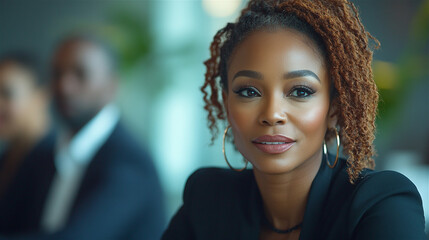 African American Business woman portrait