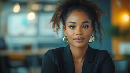 African American Business woman portrait