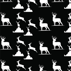 deer pattern design