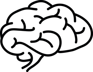  Simple Human Brain Outline