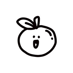 orange icon design vector illustration