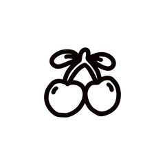 cherry icon design vector illustration