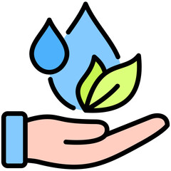 Water Conservation Icon