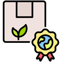 Eco Label Icon