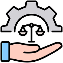 Fair Responsibility Icon