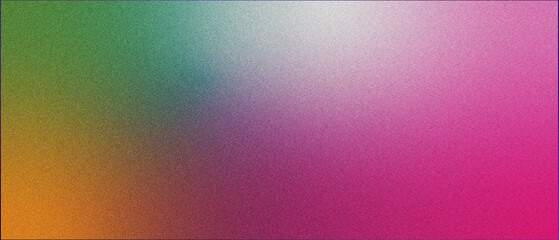Green and  purple glowing grainy gradient background with texure feel