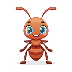 Ant Insect Bug Animal Animation Kawaii Character Pest
