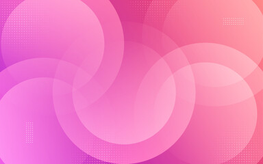 minimalist abstract frame,red purple gradations,soft color,circle effect style,abstract memphis,eps 10