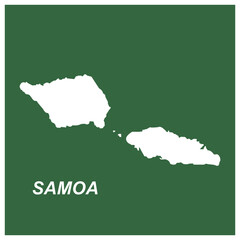 map of samoa region