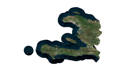 Obraz premium Haiti Map