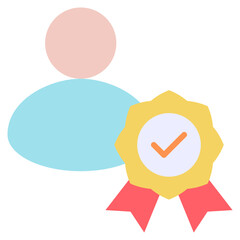 Reputation Icon Flat Icon