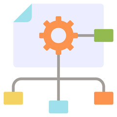 Procedure Icon Flat Icon