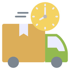 Delivery Icon Flat Icon