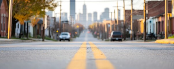 Obraz premium Urban Renewal Strategies - Addressing Economic Stagnation and Deteriorating Neighborhoods While Balancing Gentrification Risks in City Beautification Plans