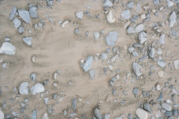 Stones and dirt Background texture